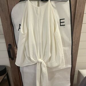 Vici Cream Halter Top